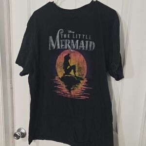 🧜‍♀️ Disney The Little Mermaid Graphic Tee | Ariel Sunset Silhouette | 2XL